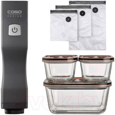 Вакуумный упаковщик Caso Vacu One Touch Eco-Set- фото