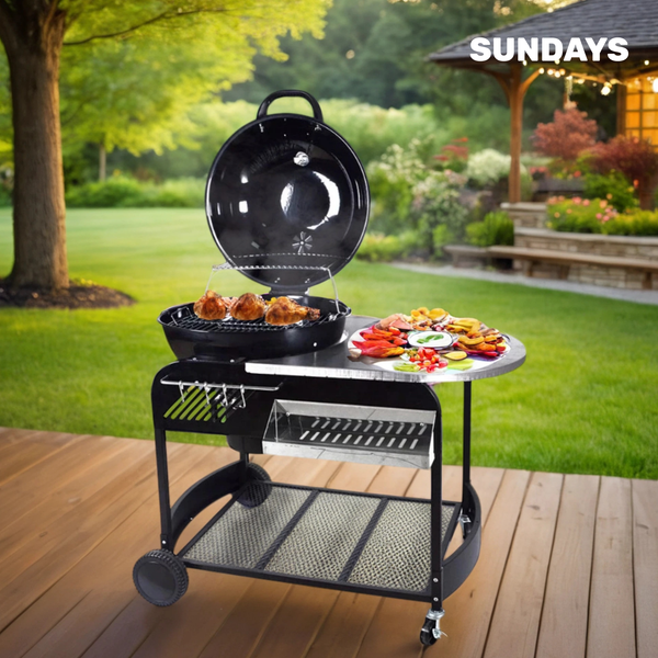 Угольный гриль Sundays KY22022C- фото8