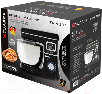 Миксер стационарный Tuarex TK-4201 (черный)- фото6