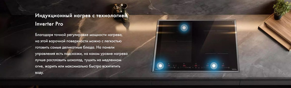 Индукционная варочная панель Haier HHY-Y64BFVB- фото4