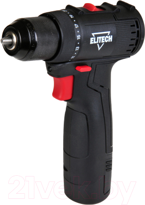 Аккумуляторная дрель-шуруповерт Elitech ДА 10.8БЛ2 204842- фото2