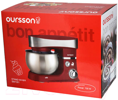 Миксер стационарный Oursson SM7301/RD- фото9