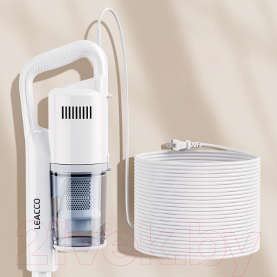 Вертикальный пылесос Leacco Vacuum Cleaner S10 (белый)- фото5