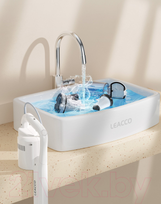 Вертикальный пылесос Leacco Vacuum Cleaner S10 (белый)- фото9