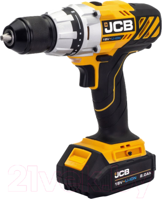 Аккумуляторная дрель-шуруповерт JCB 18DD-2X-E- фото2