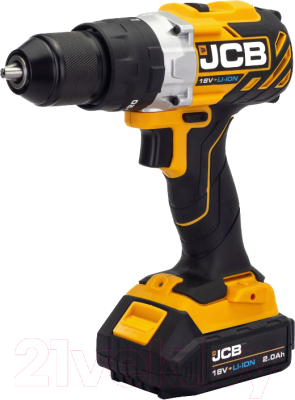 Аккумуляторная дрель-шуруповерт JCB 18CD-B-E + ЗУ 18VFC-E + АКБ 20LI-E / 18CD-2XB-E- фото2