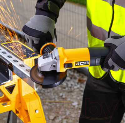 Угловая шлифовальная машина JCB AG125H-E- фото3