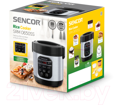 Рисоварка Sencor SRM 0650SS- фото7