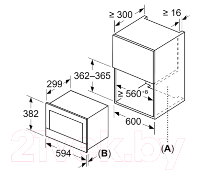 Микроволновая печь Bosch BER7321B1- фото7