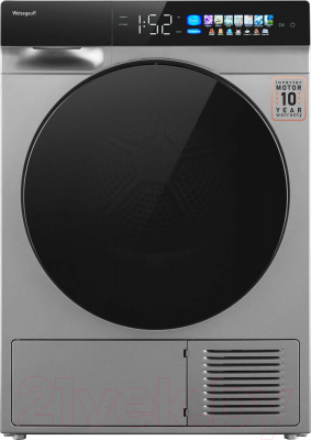 Сушильная машина Weissgauff WD 998 Heat Pump Full Touch Silver- фото