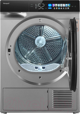 Сушильная машина Weissgauff WD 998 Heat Pump Full Touch Silver- фото2