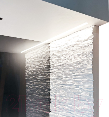 Каминокомплект Смолком Madison V42 + Vision 42 LOG LED (бьянко белый)- фото3