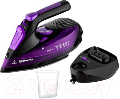 Беспроводной утюг Brayer BR4016- фото7