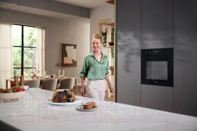 Электрический духовой шкаф Miele H 2861 B OBSW- фото3