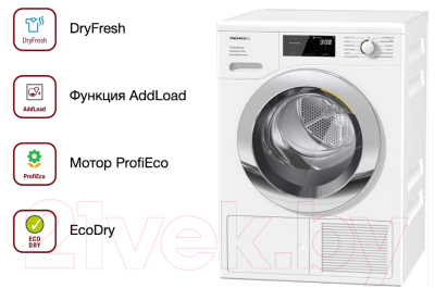 Сушильная машина Miele TEF 765 WP ChromeEdition / 12EF7652RU- фото5