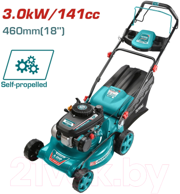 Газонокосилка бензиновая TOTAL TGT141182- фото4