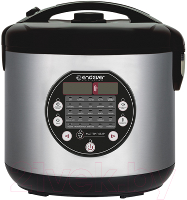 Мультиварка Endever Vita-121 (черный/стальной)