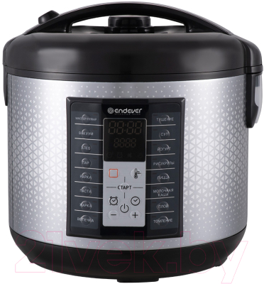 Мультиварка Endever Vita-122 (черный/стальной)