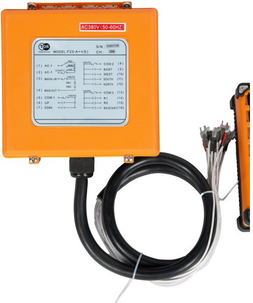 Комплект радиоуправления для тали электрической TOR F23-A++ / 1011285- фото2, картинка2 Комплект радиоуправления для тали электрической TOR F23-A++ / 1011285- фото2