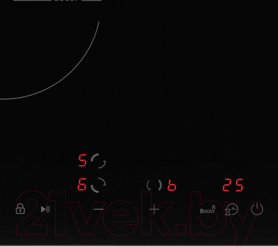 Индукционная варочная панель Krona Magier 45 BL 3BTK / КА-00005760- фото5