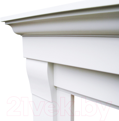 Каминокомплект Смолком Albion V42 Vision 42 LED (бьянко белый)- фото3