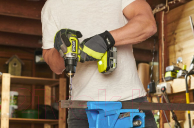 Аккумуляторная дрель-шуруповерт Ryobi One + RPD18-2C42S / 5133005525- фото5