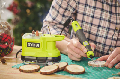 Прямая шлифовальная машина Ryobi One + RRT18-0- фото6