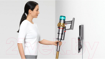 Вертикальный пылесос Dyson V15 Detect Absolute Gold- фото6