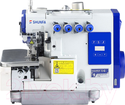 Промышленный оверлок Shunfa Со столом F3-4D- фото