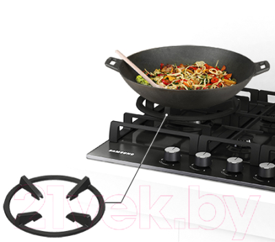 Газовая варочная панель Samsung NA64H3010BK/WT- фото3