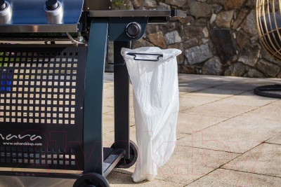 Газовый гриль Sahara S375 3B BBQ Smokey Teal- фото10