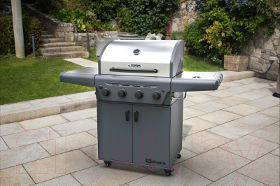 Газовый гриль Sahara Performer 4 Burner BBQ- фото8