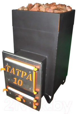 Печь-каменка Татра Т10 с баком (50л)- фото4