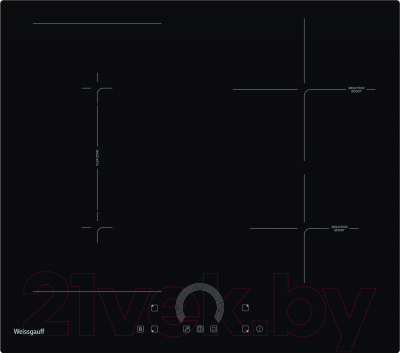 Индукционная варочная панель Weissgauff HI 643 BFZC- фото2