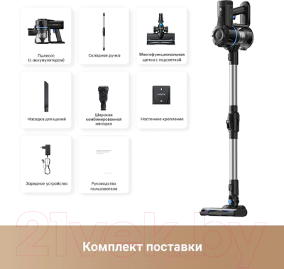 Вертикальный пылесос Dreame Trouver Cordless Vacuum Cleaner J10 / VJ10A- фото10