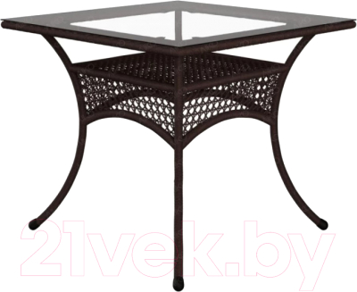 Стол садовый AIKO Deco 7034П стол-3 квадратный 90x90x75- фото