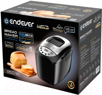 Хлебопечка Endever Skyline MB-66- фото6
