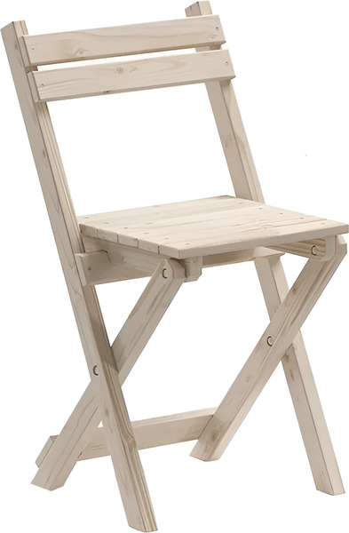 Стул складной Домаклево Деревянный- фото