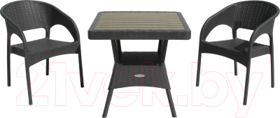 Комплект садовой мебели Ellastik Plast Ola Dom S-GS03+K-GS03- фото