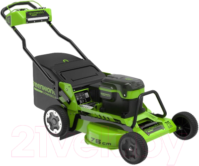 Газонокосилка электрическая Greenworks 2519207- фото3