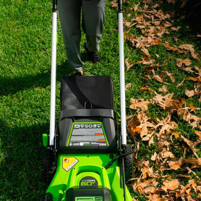 Газонокосилка электрическая Greenworks GD60LM61 / 2519107- фото2