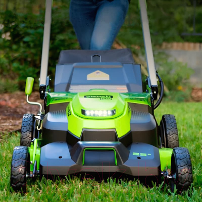 Газонокосилка электрическая Greenworks GD60LM61 / 2519107- фото3