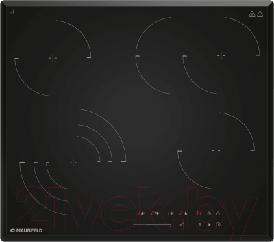 Электрическая варочная панель Maunfeld CVCE594SSMDBK Lux- фото