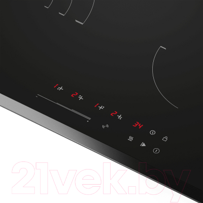 Электрическая варочная панель Maunfeld CVCE594SSMDBK Lux- фото4