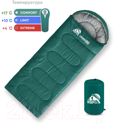 Спальный мешок RSP Outdoor Lager 150 / SB-LAG-150-GN-L- фото2