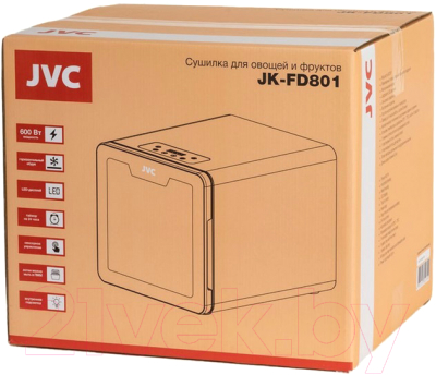 Сушильный шкаф для овощей и фруктов JVC JK-FD801- фото6, картинка6 Сушильный шкаф для овощей и фруктов JVC JK-FD801- фото6