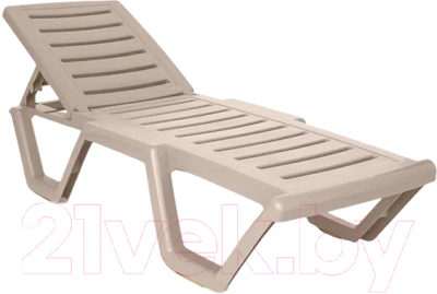 Шезлонг Ellastik Plast Атлант 184x62x33