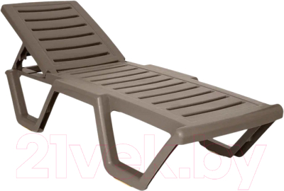 Шезлонг Ellastik Plast Атлант 184x62x33