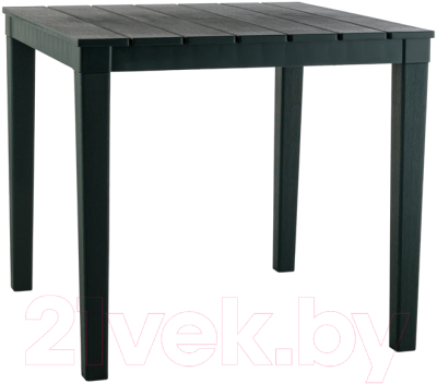 Стол пластиковый Ellastik Plast Прованс Квадратный 4 ножки 80x80x70
