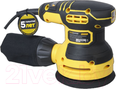 Эксцентриковая шлифовальная машина Hanskonner HOS8135RC- фото2